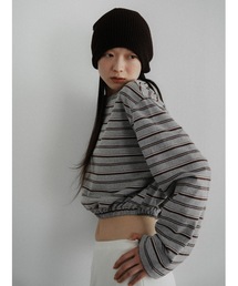 Katrin TOKYO（カトリーントーキョー）の「cropped long tee（Tシャツ/カットソー）」