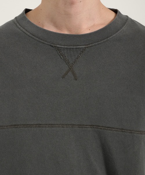 Perushu(ペルーシュ)の「Vintage like thermal layered longt/ヴィンテージライクサーマルレイヤードロンT(Tシャツ/カットソー・メンズ・チャコールグレー/ボルドー/ブラウン・LARGE/MEDIUM)」の22枚目の写真