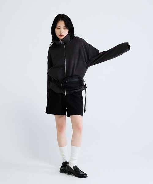 JEANASIS（ジーナシス）の「オーバーラップショートパンツ/665363（その他パンツ・レディース・ブラウン/ブラック・SMALL/MEDIUM）」の15枚目の写真