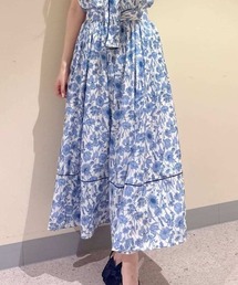 FRAY I.D | 【LIBERTY×FRAY I.D】ギャザーフレアスカート(スカート)