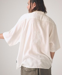 mhs2582-tiger embroidery short sleeve shirt ショートスリーブシャツ(AP2615033)