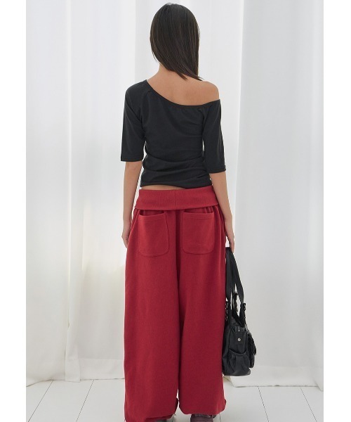 FANCY CLUB（ファンシークラブ）の「A'GEM/9 × .kom 『FANCY CLUB/ファンシークラブ』PLASTIC KISS ONE-SHOULDER TOP/プラスチックキスワンショルダートップス（Tシャツ/カットソー・レディース・ブラック/ライトブルー/ネイビー/ライトグリーン・FREE）」の11枚目の写真