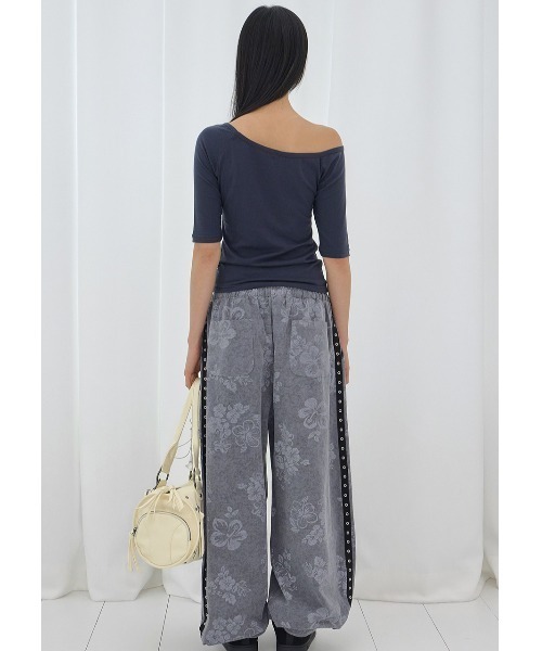 FANCY CLUB（ファンシークラブ）の「A'GEM/9 × .kom 『FANCY CLUB/ファンシークラブ』PLASTIC KISS ONE-SHOULDER TOP/プラスチックキスワンショルダートップス（Tシャツ/カットソー・レディース・ブラック/ライトブルー/ネイビー/ライトグリーン・FREE）」の22枚目の写真