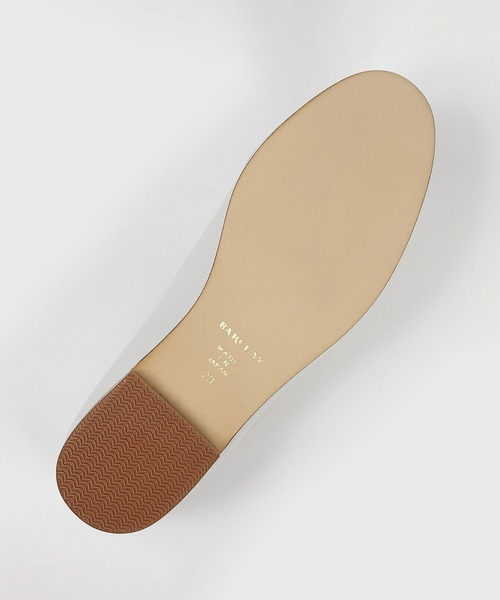 BARCLAY(バークレー)の「BARCLAY(バークレー)レ―ザーカットソフトローファ―(ローファー・レディース・ブラック/アイボリー・24.5cm/24cm/23.5cm/23cm/22.5cm/22cm)」の13枚目の写真