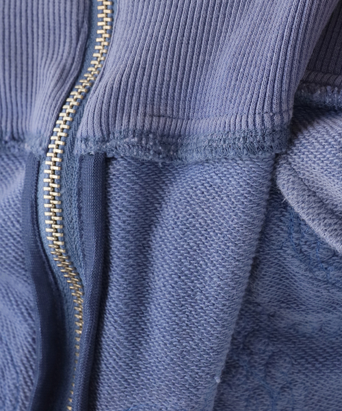 TAAKK(ターク)の「TAAKK SCULPTURAL EMBROIDERY ZIP HOODIE TA26SS-JR054:スウェット(スウェット・レディース・ブルー・MEDIUM)」の15枚目の写真