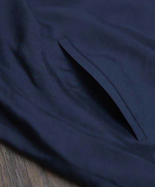 libelle more（リベル モア）の「シアーフードマウンテンパーカー（マウンテンパーカー・レディース・ベージュ/ネイビー/ブラック/オフホワイト・L/M）」の7枚目の写真