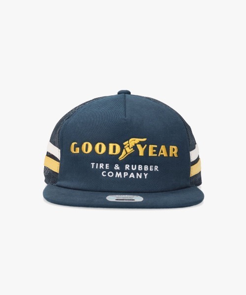 BRIXTON(ブリクストン)の「BRIXTON GOODYEAR SERVICE MP TRUCKER / ブリクストン(キャップ・メンズ・ネイビー・O/S)」の3枚目の写真
