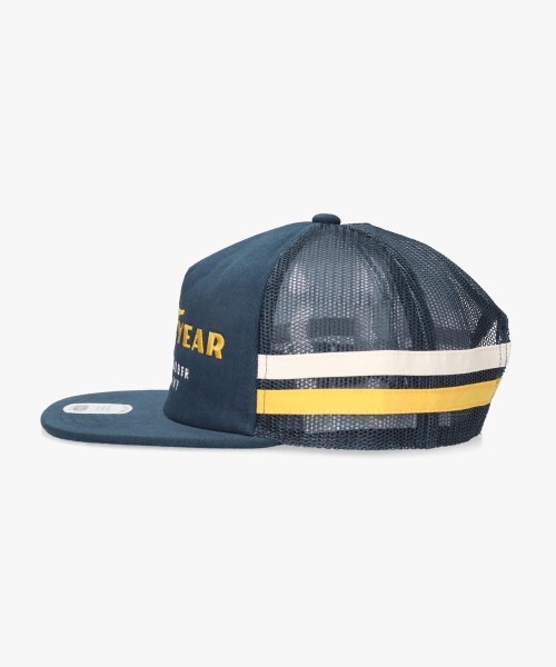 BRIXTON(ブリクストン)の「BRIXTON GOODYEAR SERVICE MP TRUCKER / ブリクストン(キャップ・メンズ・ネイビー・O/S)」の4枚目の写真
