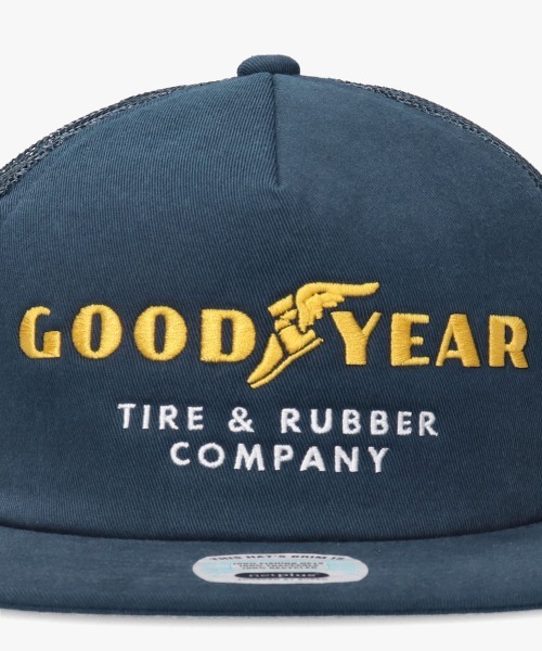 BRIXTON(ブリクストン)の「BRIXTON GOODYEAR SERVICE MP TRUCKER / ブリクストン(キャップ・メンズ・ネイビー・O/S)」の8枚目の写真