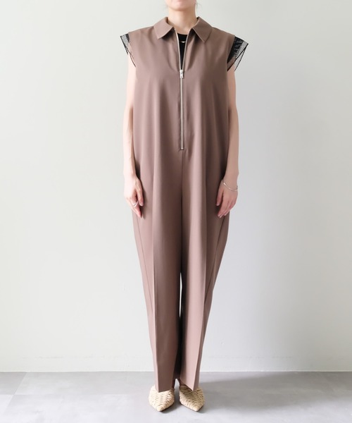 DOLLUPOOPS(ドールアップウップス)の「Front Zip All-in-one(フロントジップオールインワン)(つなぎ/オールインワン・レディース・ブラック/ブラウン/グレー・FREE)」の13枚目の写真
