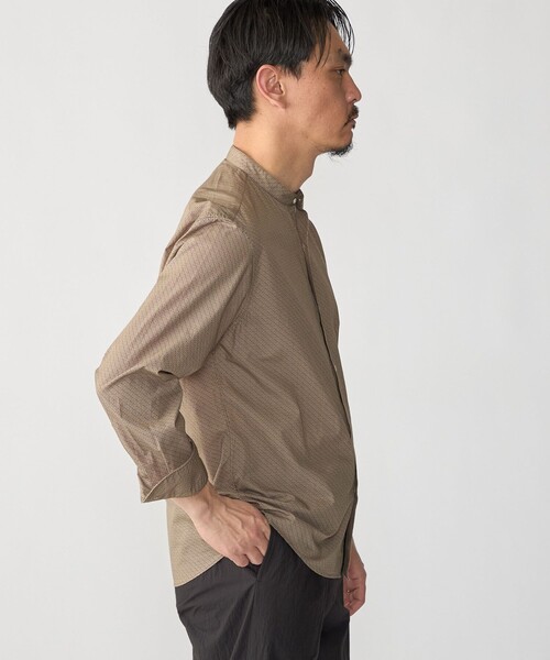 SHIPS(シップス)の「SHIPS: プリント バンド カラー シャツ(シャツ/ブラウス・メンズ・ライトブルー/ブルー系その他・MEDIUM/LARGE/SMALL/X-LARGE)」の15枚目の写真