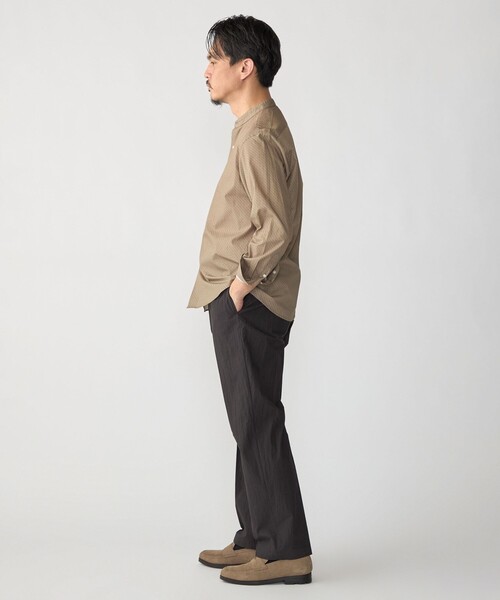 SHIPS(シップス)の「SHIPS: プリント バンド カラー シャツ(シャツ/ブラウス・メンズ・ライトブルー/ブルー系その他・MEDIUM/LARGE/SMALL/X-LARGE)」の17枚目の写真