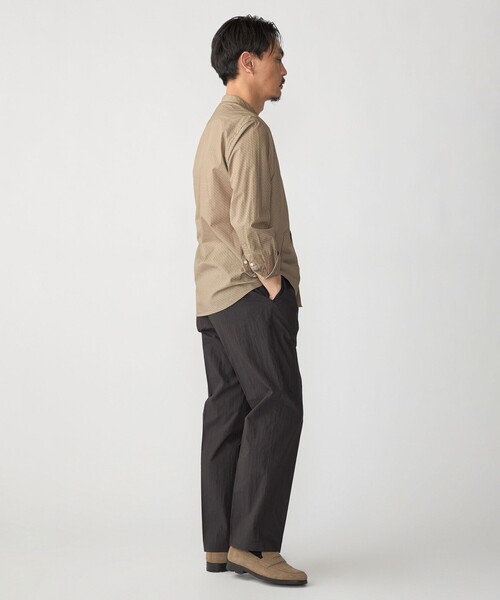 SHIPS(シップス)の「SHIPS: プリント バンド カラー シャツ(シャツ/ブラウス・メンズ・ライトブルー/ブルー系その他・MEDIUM/LARGE/SMALL/X-LARGE)」の19枚目の写真