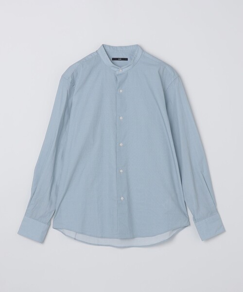 SHIPS(シップス)の「SHIPS: プリント バンド カラー シャツ(シャツ/ブラウス・メンズ・ライトブルー/ブルー系その他・MEDIUM/LARGE/SMALL/X-LARGE)」の11枚目の写真