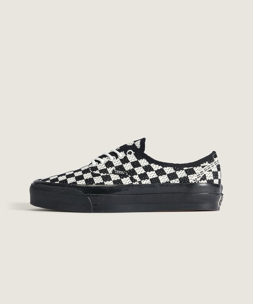 VANS(バンズ)の「VANS PREMIUM オーセンティック EK / LX Authentic 44 EK Punk Check VN000EJC1KP1(スニーカー・メンズ・ブラック×ホワイト・12/11.5/11/10.5/10/9.5/9/8.5/8/7.5/7/6.5/6/5.5/5)」の1枚目の写真