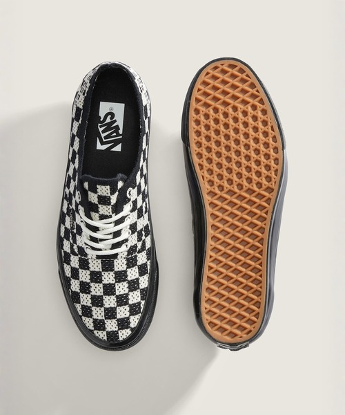 VANS(バンズ)の「VANS PREMIUM オーセンティック EK / LX Authentic 44 EK Punk Check VN000EJC1KP1(スニーカー・メンズ・ブラック×ホワイト・12/11.5/11/10.5/10/9.5/9/8.5/8/7.5/7/6.5/6/5.5/5)」の3枚目の写真