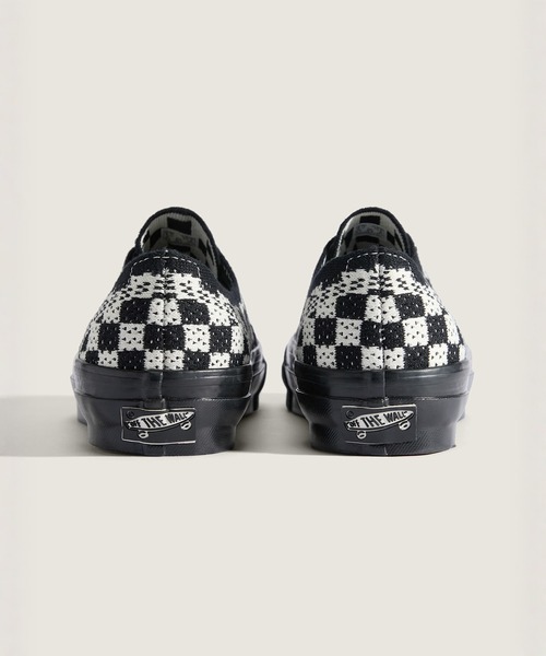VANS(バンズ)の「VANS PREMIUM オーセンティック EK / LX Authentic 44 EK Punk Check VN000EJC1KP1(スニーカー・メンズ・ブラック×ホワイト・12/11.5/11/10.5/10/9.5/9/8.5/8/7.5/7/6.5/6/5.5/5)」の4枚目の写真