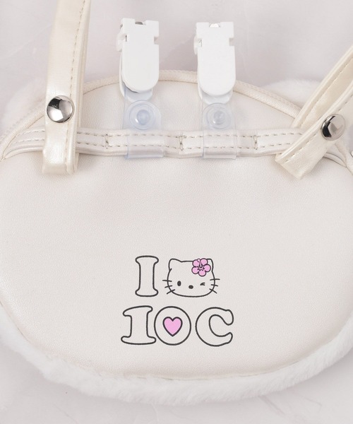 repipi armario(レピピ アルマリオ)の「【HELLO KITTY】【10C REPIPI】ポケットポーチ(ポーチ・キッズ・ホワイト/ブラック・ONESIZE)」の11枚目の写真