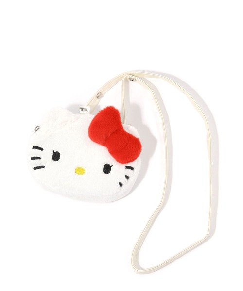 repipi armario(レピピ アルマリオ)の「【HELLO KITTY】【10C REPIPI】ポケットポーチ(ポーチ・キッズ・ホワイト/ブラック・ONESIZE)」の13枚目の写真