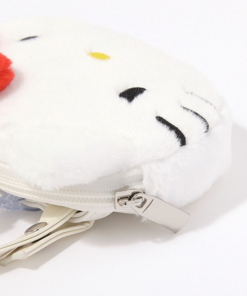 repipi armario(レピピ アルマリオ)の「【HELLO KITTY】【10C REPIPI】ポケットポーチ(ポーチ・キッズ・ホワイト/ブラック・ONESIZE)」の17枚目の写真