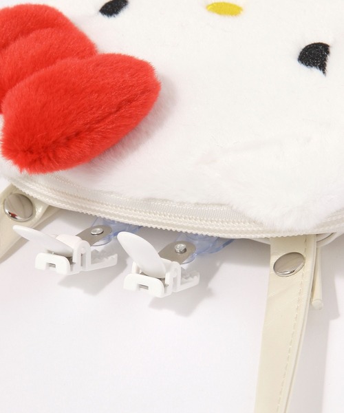 repipi armario(レピピ アルマリオ)の「【HELLO KITTY】【10C REPIPI】ポケットポーチ(ポーチ・キッズ・ホワイト/ブラック・ONESIZE)」の18枚目の写真