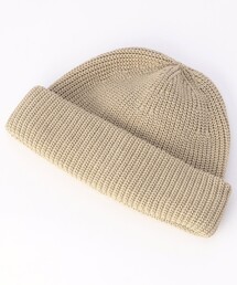 RACAL（ラカル）の「Racal/ラカル 別注 綿麻 RollKnit CAP（ニットキャップ/ビーニー）」