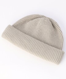 RACAL（ラカル）の「Racal/ラカル 別注 綿麻 RollKnit CAP（ニットキャップ/ビーニー）」