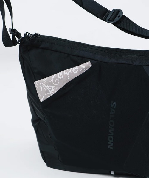 SALOMON（サロモン）の「SALOMON/サロモン ショルダーバッグ ACS SHOULDER BAG 13L（ショルダーバッグ・メンズ・ブラック/グリーン・FREE）」の8枚目の写真