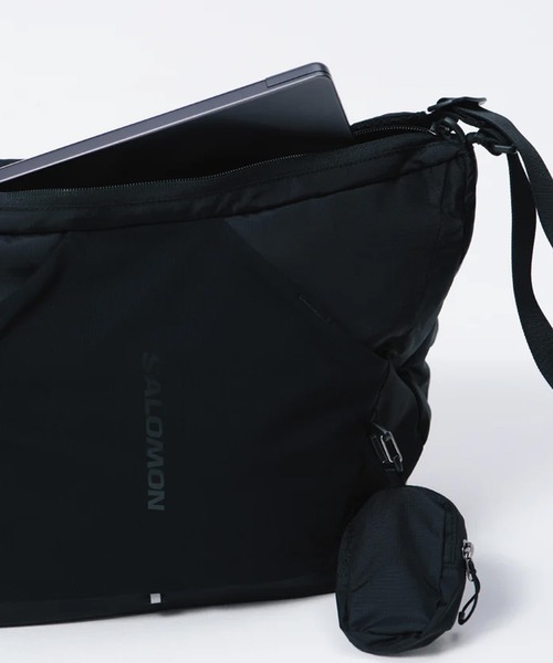 SALOMON（サロモン）の「SALOMON/サロモン ショルダーバッグ ACS SHOULDER BAG 13L（ショルダーバッグ・メンズ・ブラック/グリーン・FREE）」の9枚目の写真