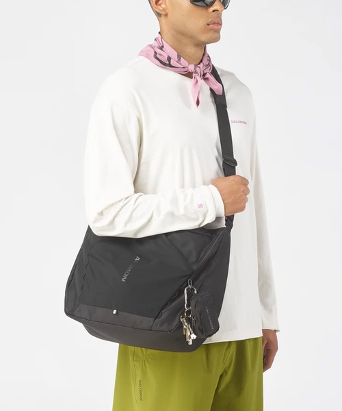 SALOMON（サロモン）の「SALOMON/サロモン ショルダーバッグ ACS SHOULDER BAG 13L（ショルダーバッグ・メンズ・ブラック/グリーン・FREE）」の11枚目の写真