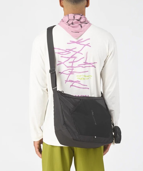 SALOMON（サロモン）の「SALOMON/サロモン ショルダーバッグ ACS SHOULDER BAG 13L（ショルダーバッグ・メンズ・ブラック/グリーン・FREE）」の12枚目の写真