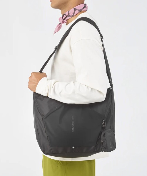 SALOMON（サロモン）の「SALOMON/サロモン ショルダーバッグ ACS SHOULDER BAG 13L（ショルダーバッグ・メンズ・ブラック/グリーン・FREE）」の13枚目の写真