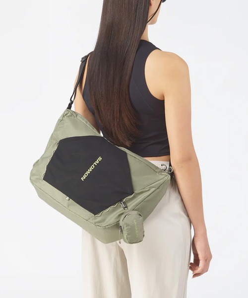 SALOMON（サロモン）の「SALOMON/サロモン ショルダーバッグ ACS SHOULDER BAG 13L（ショルダーバッグ・メンズ・ブラック/グリーン・FREE）」の19枚目の写真