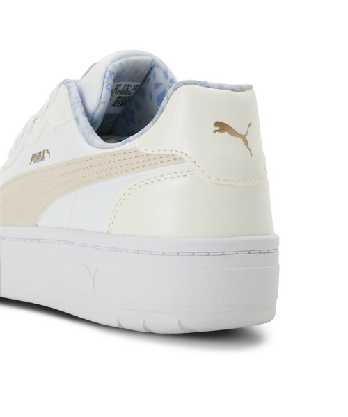 PUMA（プーマ）の「PUMA プーマ ウィメンズ コート ラリー スカイ フラワー スニーカー（スニーカー・レディース・ホワイト系その他・24.5cm/25.0cm/25.5cm/24.0cm/22.5cm/23.0cm/23.5cm）」の3枚目の写真