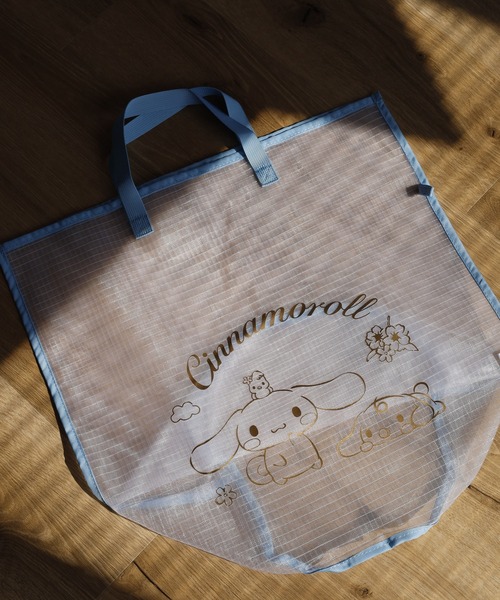 sanrio(サンリオ)の「サンリオ メッシュバスケット(トートバッグ・レディース・ベージュ/ライトブルー・ONE SIZE)」の15枚目の写真
