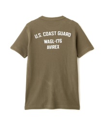 MINI WAFFLE T-SHIRT ”U.S.COAST GUARD” / ミニワッフル Tシャツ ユーエス コーストガード / AVIREX / アヴィレックス