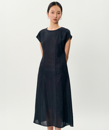 MAYVERU（メイバーユー）の「pacha linen ops _ Black（ワンピース）」