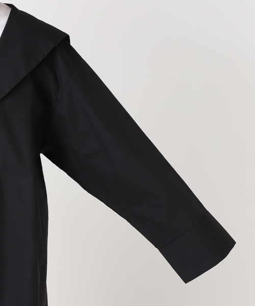 CITYSHOP（シティーショップ）の「SAILOR COLLAR シャツ（シャツ/ブラウス・レディース・ブラック/ホワイト・FREE）」の15枚目の写真