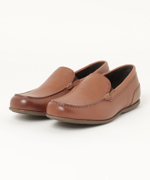 ROCKPORT ロックポート MALCOM SLIP ON【本革】メンズ カジュアルスリッポン モカシン(マルコムスリッポン) CJ2276
