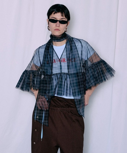 Multiway Sheer Top/マルチウェイシアートップ（シャツ/ブラウス