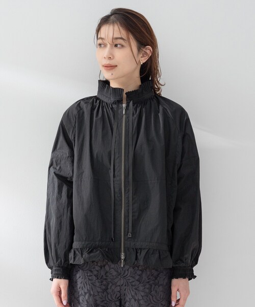 UNTITLED（アンタイトル）の「【MARILYN MOON】プリーツマリンブルゾン（ブルゾン・レディース・ブラック・02）」の17枚目の写真