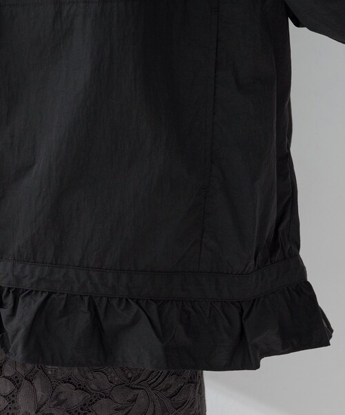 UNTITLED（アンタイトル）の「【MARILYN MOON】プリーツマリンブルゾン（ブルゾン・レディース・ブラック・02）」の6枚目の写真