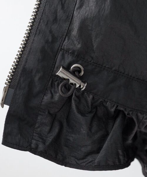 UNTITLED（アンタイトル）の「【MARILYN MOON】プリーツマリンブルゾン（ブルゾン・レディース・ブラック・02）」の8枚目の写真