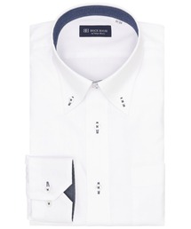 TOKYO SHIRTS（トウキョウシャツ）の「【吸水速乾】 形態安定ノンアイロン ドゥエボットーニ 長袖ビジネスワイシャツ（ビジネスシャツ）」