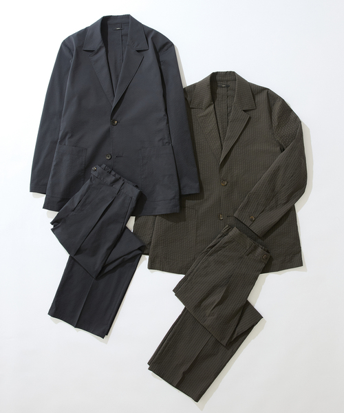 EDIFICE（エディフィス）の「モダン サッカー 2B ジャケット（テーラードジャケット・メンズ・グリーン/ブラック・44/46/48）」の3枚目の写真