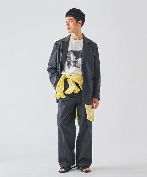 EDIFICE（エディフィス）の「モダン サッカー 2B ジャケット（テーラードジャケット・メンズ・グリーン/ブラック・44/46/48）」の5枚目の写真