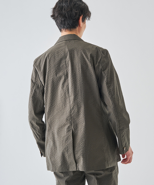 EDIFICE（エディフィス）の「モダン サッカー 2B ジャケット（テーラードジャケット・メンズ・グリーン/ブラック・44/46/48）」の19枚目の写真