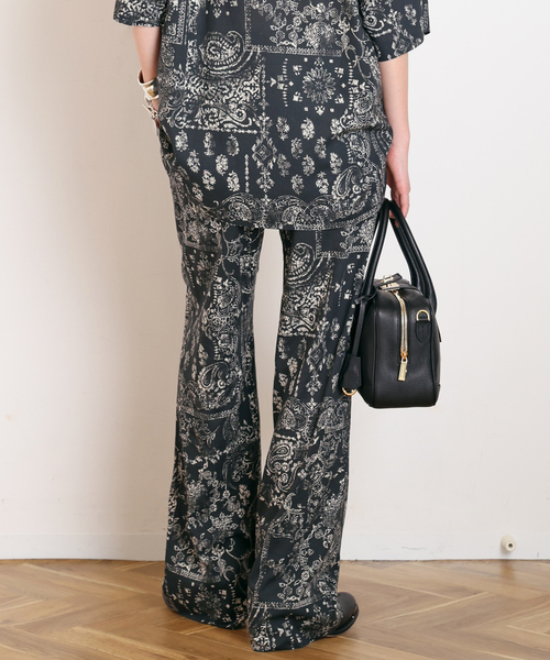 Couture d'adam（クチュールドアダム）の「【COUTURE D'ADAM/クチュールドアダム】別注Bandana College Print Pants（その他パンツ・レディース・ブラック・FREE）」の11枚目の写真