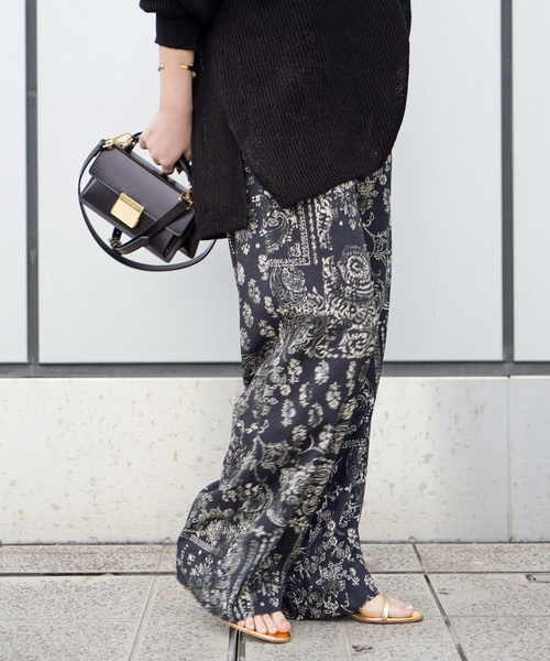 Couture d'adam（クチュールドアダム）の「【COUTURE D'ADAM/クチュールドアダム】別注Bandana College Print Pants（その他パンツ・レディース・ブラック・FREE）」の16枚目の写真