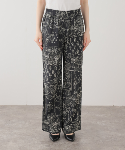 Couture d'adam（クチュールドアダム）の「【COUTURE D'ADAM/クチュールドアダム】別注Bandana College Print Pants（その他パンツ・レディース・ブラック・FREE）」の21枚目の写真
